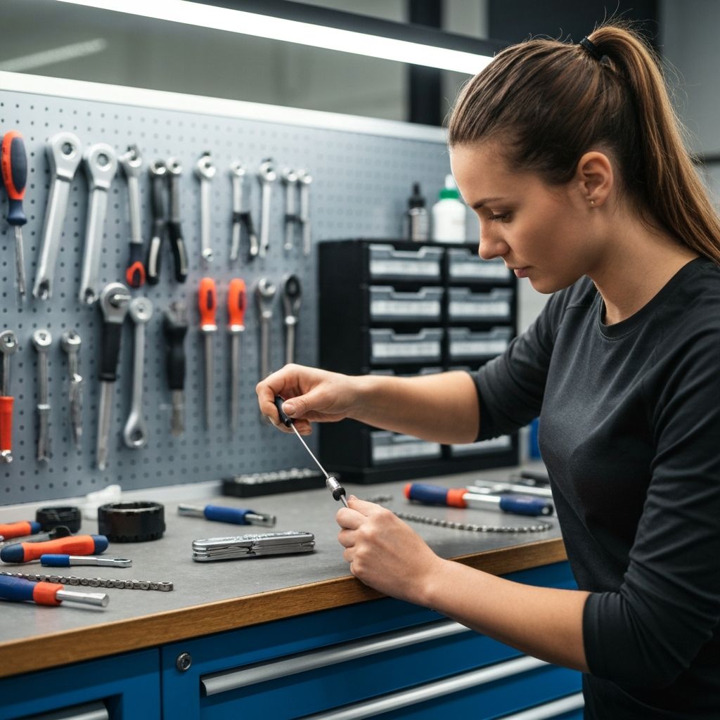 Justierung des Schaltwerks und Schaltseile